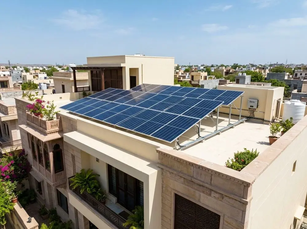 5kW solar plant price Jaipur